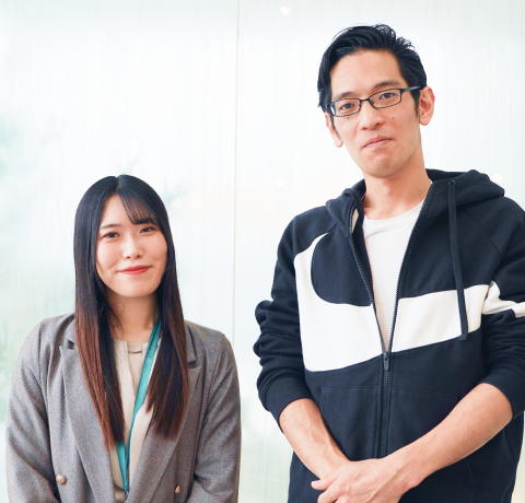 ワクトリインタビュー逢坂さん×喜多村のイメージ